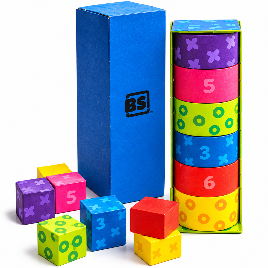 BS Toys Secret Tower – Der geheime Turm | Logik- & Geschicklichkeitsspiel aus Holz | Ab 6 Jahren